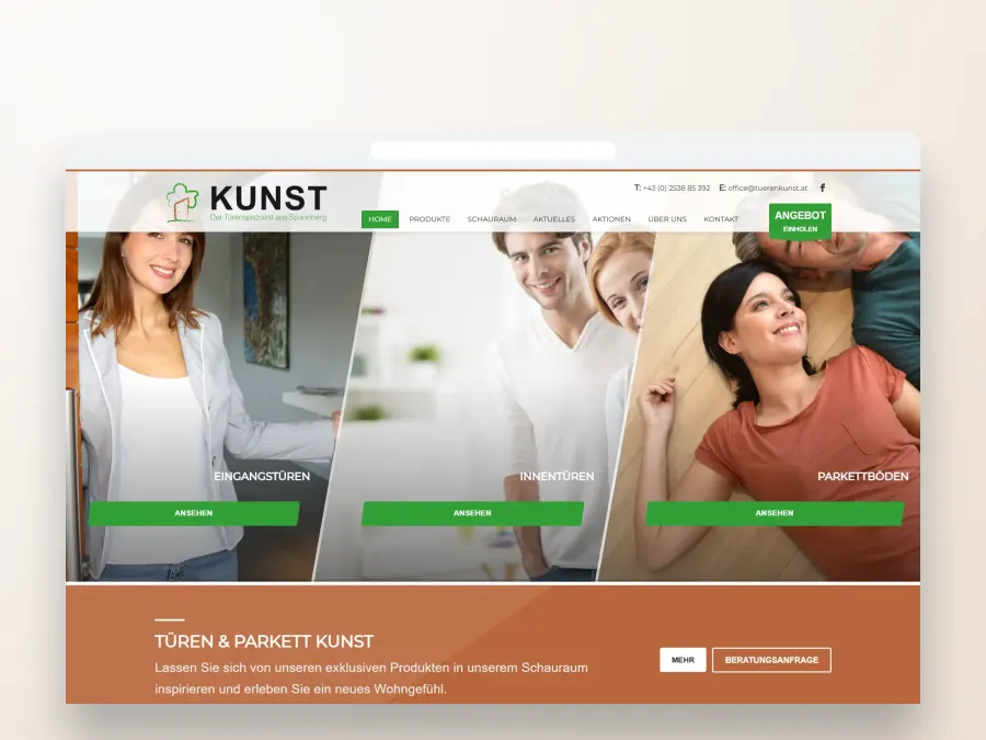Türen & Parkett Kunst
