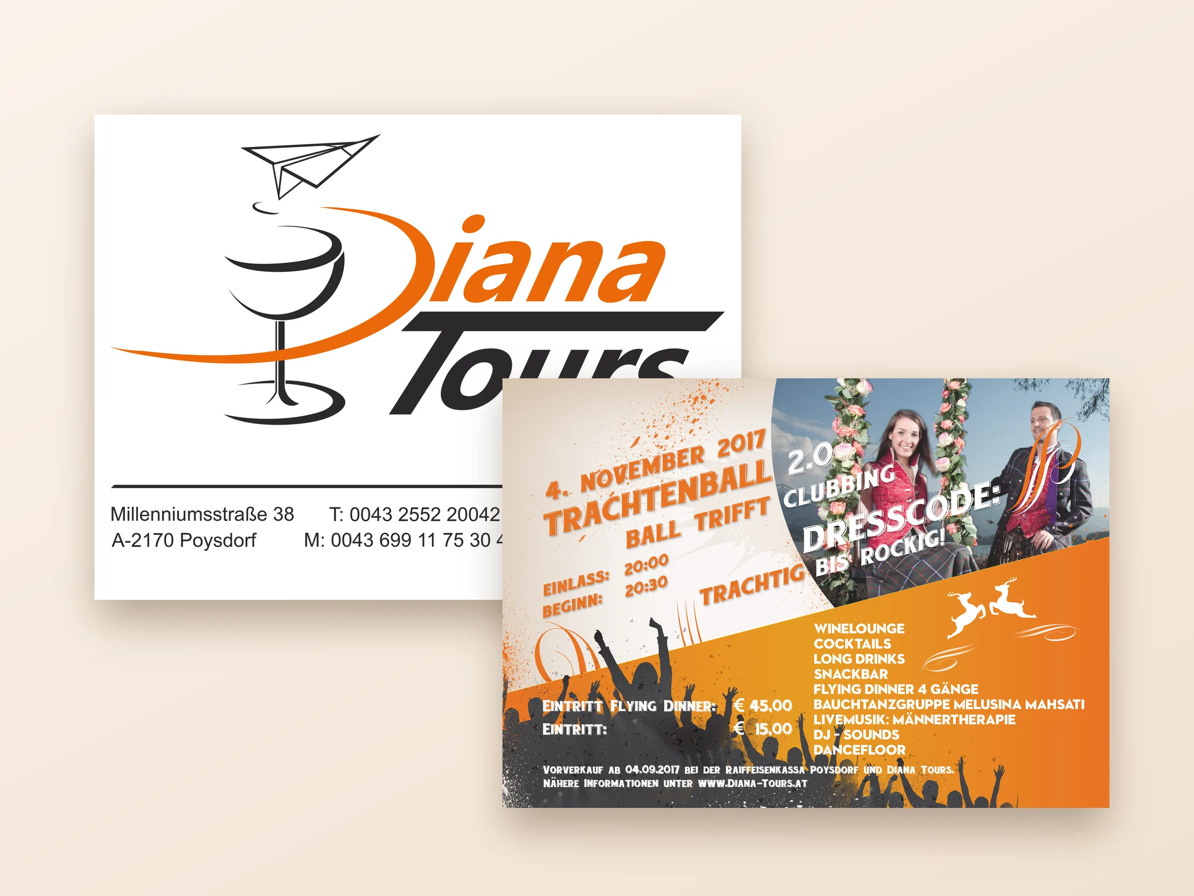 Diana Tours · Flyer