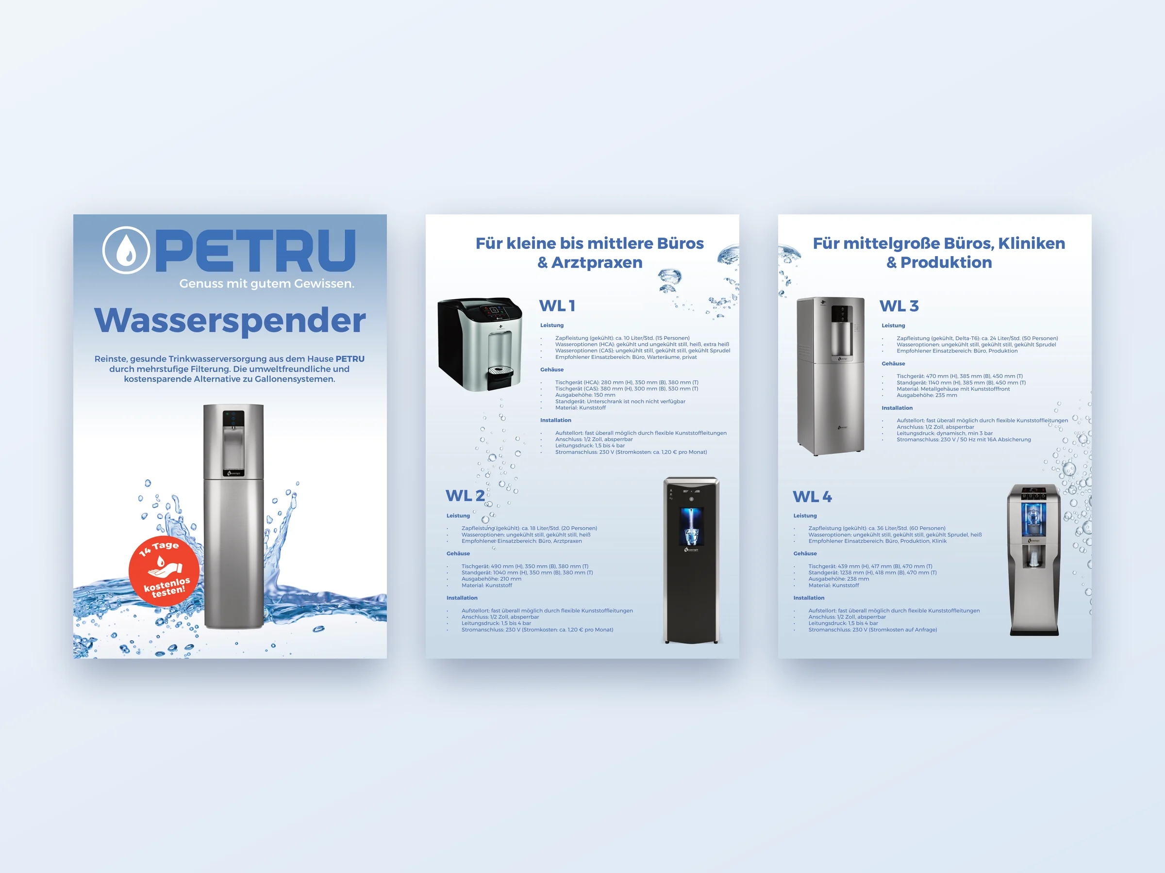 Petru Automaten · Wasserspender