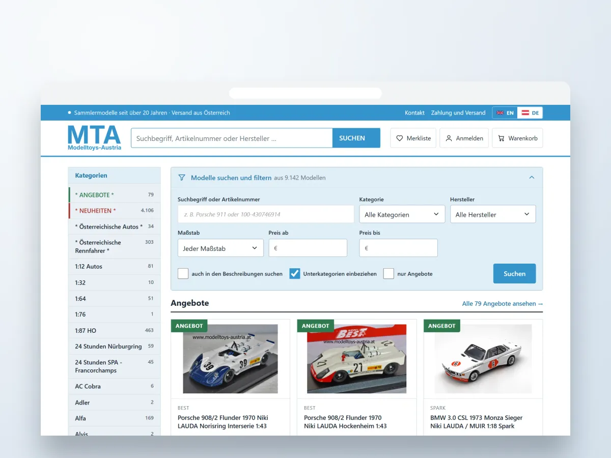 Modell Toys Austria